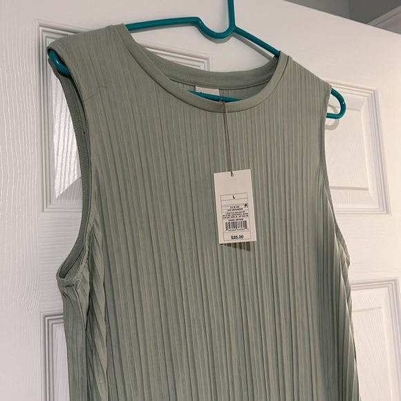 Brand New (tags still on) sage green long dress - Picture 3 of 3